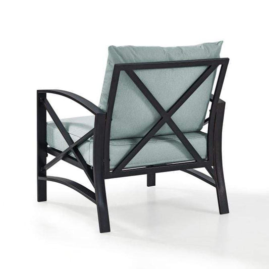 Crosley Furniture Patio Chairs And Chair Sets Crosely Furniture - Kaplan Outdoor Metal Armchair Include Color/Oil Rubbed Bronze - KO60007BZ-XX
