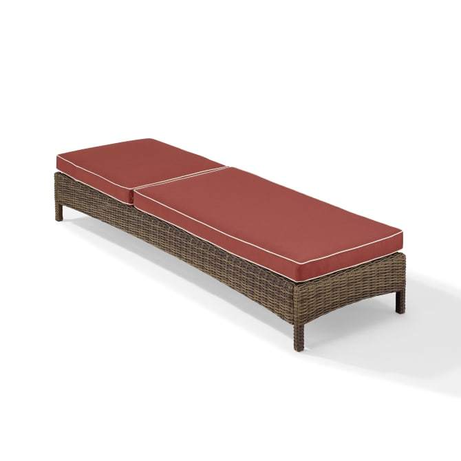 Crosley Furniture Patio Chaise Lounges Crosely Furniture - Bradenton Outdoor Wicker Chaise Lounge Include Color - KO70070XX-XX