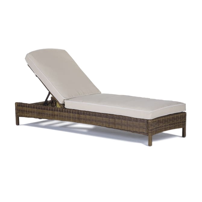 Crosley Furniture Patio Chaise Lounges Sand/Weathered Brown Crosely Furniture - Bradenton Outdoor Wicker Chaise Lounge Include Color - KO70070XX-XX