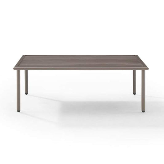 Crosley Furniture Patio Coffee Tables Crosely Furniture - Cali Bay Outdoor Metal Coffee Table Light Brown - CO6234-LB - Light Brown