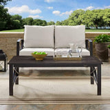 Crosley Furniture Patio Coffee Tables Crosely Furniture - Kaplan Outdoor Metal Coffee Table Include Color - CO6207-XX