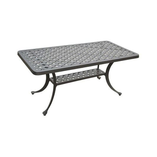 Crosley Furniture Patio Coffee Tables Crosely Furniture - Sedona Rectangular Coffee Table Black - CO6201-BK - Black