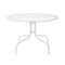 Crosley Furniture Patio Dining Tables Crosely Furniture - Griffith 39" Outdoor Metal Dining Table White Satin - CO1012A-WH - White Satin