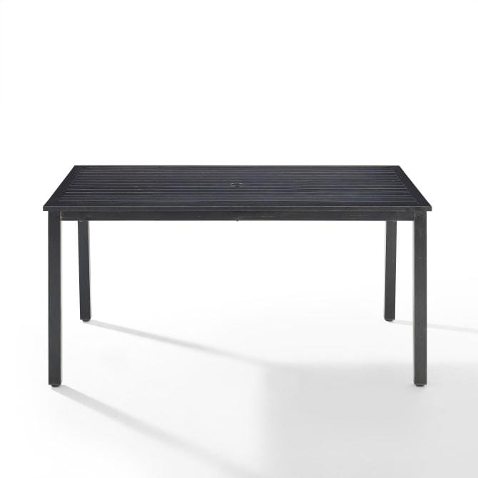 Crosley Furniture Patio Dining Tables Crosely Furniture - Kaplan Outdoor Metal Dining Table Oil Rubbed Bronze - CO6215-BZ - Oil Rubbed Bronze