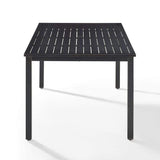 Crosley Furniture Patio Dining Tables Crosely Furniture - Kaplan Outdoor Metal Dining Table Oil Rubbed Bronze - CO6215-BZ - Oil Rubbed Bronze