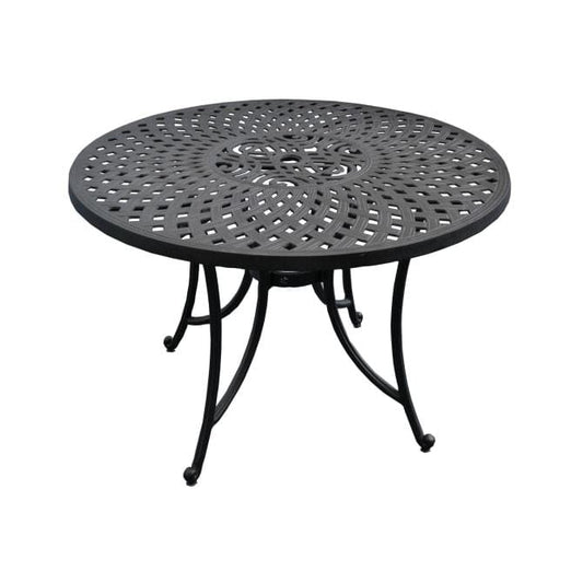 Crosley Furniture Patio Dining Tables Crosely Furniture - Sedona 42" Dining Table Black - CO600142-BK - Black