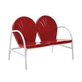 Crosley Furniture Patio Loveseats Bright Red Gloss Crosely Furniture - Griffith Outdoor Metal Loveseat - Include Color - CO1002A-XX