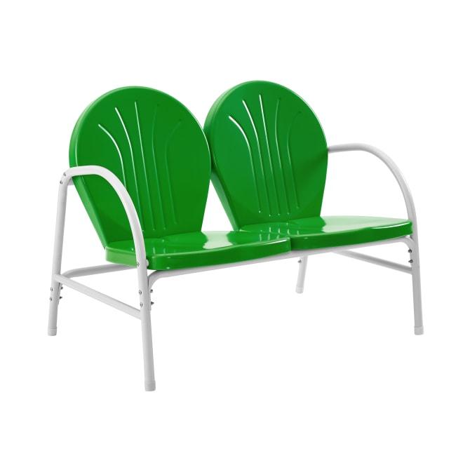 Crosley Furniture Patio Loveseats Kelly Green Gloss Crosely Furniture - Griffith Outdoor Metal Loveseat - Include Color - CO1002A-XX