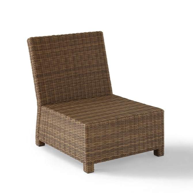 Crosley Furniture Patio Sectionals Crosely Furniture - Bradenton Outdoor Wicker Sectional Center Chair Include Color - KO70017XX-XX