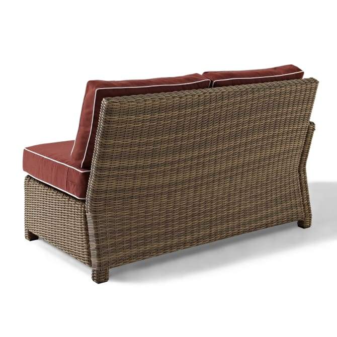 Crosley Furniture Patio Sectionals Crosely Furniture - Bradenton Outdoor Wicker Sectional Left Side Loveseat Include Color - KO70016XX-XX