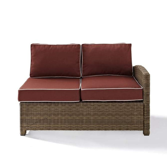 Crosley Furniture Patio Sectionals Crosely Furniture - Bradenton Outdoor Wicker Sectional Right Side Loveseat Include Color - KO70015XX-XX