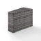 Crosley Furniture Patio Sectionals Gray Crosely Furniture - Catalina Outdoor Wicker Arm Table Brown/Gray- CO7210-XX