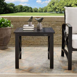 Crosley Furniture Patio Side Tables Crosely Furniture - Kaplan Outdoor Metal Side Table Include Color - CO6208-XX