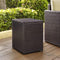 Crosley Furniture Patio Side Tables Crosely Furniture - Palm Harbor Outdoor Wicker Rectangular Side Table Brown - CO7216-BR - Brown
