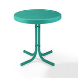 Crosley Furniture Patio Side Tables Turquoise Gloss Crosely Furniture - Griffith Outdoor Metal Side Table - Include Color - CO1011A-XX