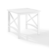 Crosley Furniture Patio Side Tables White Crosely Furniture - Kaplan Outdoor Metal Side Table Include Color - CO6208-XX