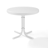 Crosley Furniture Patio Side Tables White Satin Crosely Furniture - Griffith Outdoor Metal Side Table - Include Color - CO1011A-XX
