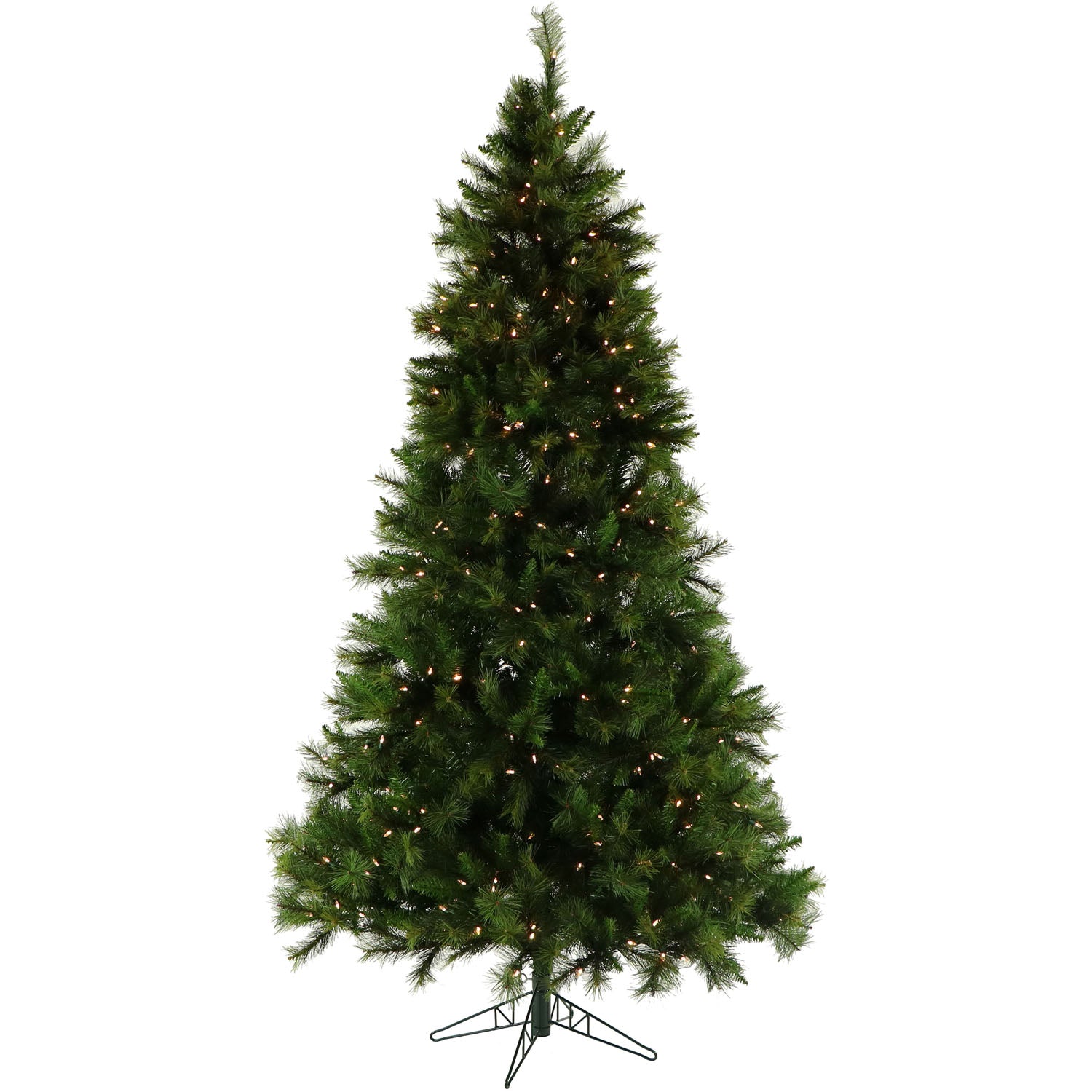 Christmas Time -  6.5-Ft. Pennsylvania Pine Artificial Christmas Tree with Multi-Color LED String Lighting and Holiday Soundtrack