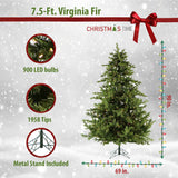 Christmas Time -  7.5-Ft. Virginia Fir Christmas Tree