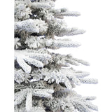 Christmas Time -  7.5-Ft. White Pine Snowy Artificial Christmas Tree