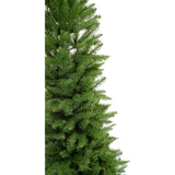 Christmas Time -  6.5-Ft Winter Wonderland Slim Green Christmas Tree with Metal Base