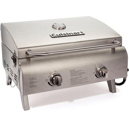 Cuisinart Cuisinart Chef's Style Tabletop Gas Grill in Stainless Steel