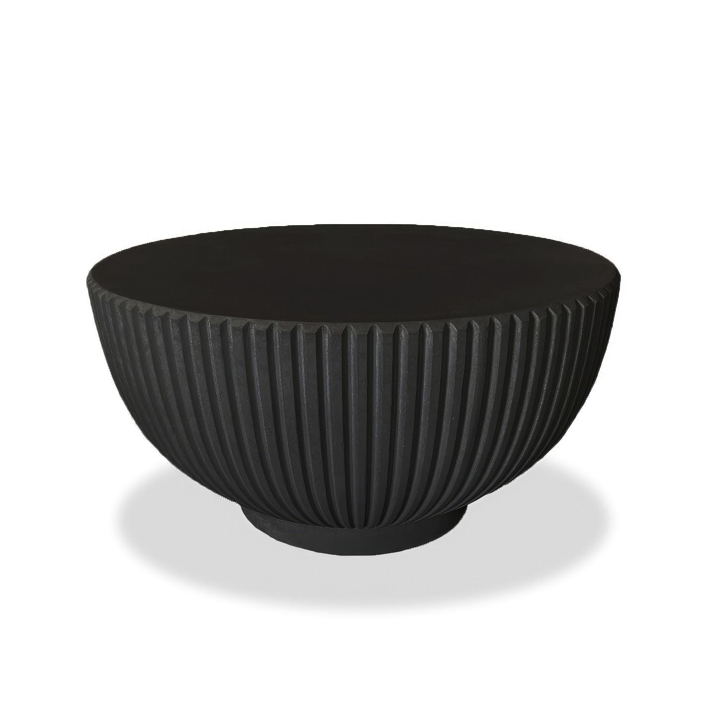 Harmonia Living - Current Round Coffee Table - Onyx | CUR-OX-CT-RND