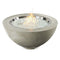 Outdoor Greatroom - Natural Grey Cove 42" Round Gas Fire Pit Bowl - CV-30