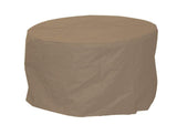 Outdoor Greatroom - 55" x 55" Protective Cover for Bronson Round Fire Table - CVR55