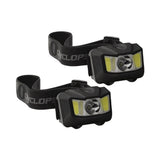 Cyclops Lights : Headlamps Cyclops 250 Lumen Headlamp w Green COB LED 2 Pack