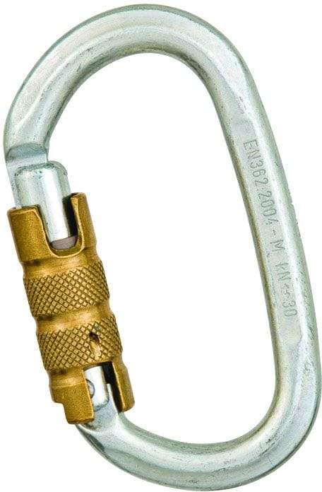 CYPHER Work & Rescue > Liberty Mountain Carabiners Keylock Oval Three Stage Lock CYPHER - STEEL HEAVYDUTYKEY OVAL