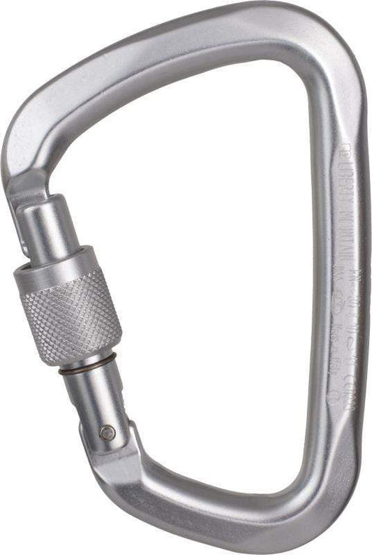 CYPHER Work & Rescue > Liberty Mountain Carabiners Large D Screw Gate CYPHER - ALUMINUM LARGE "D"