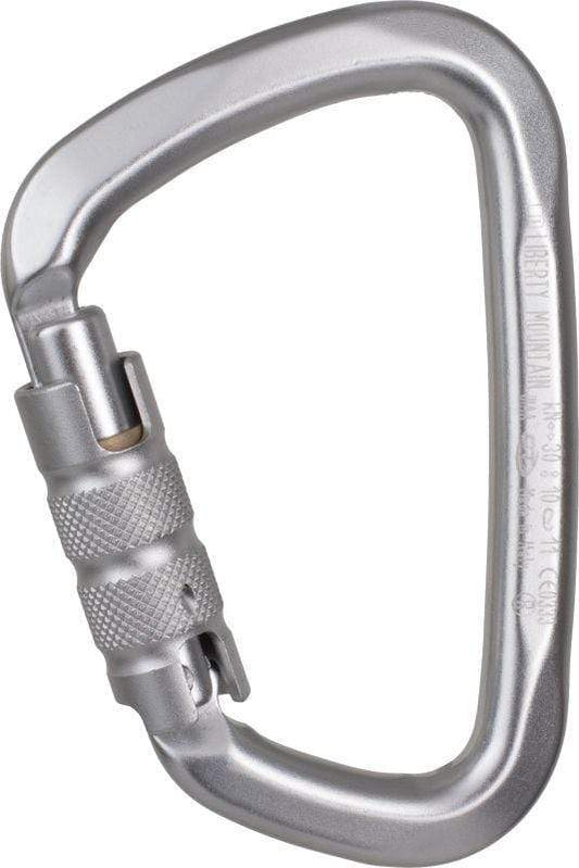 CYPHER Work & Rescue > Liberty Mountain Carabiners Large D Three Stage Lock CYPHER - ALUMINUM LARGE "D"
