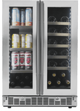 Danby Beverage Center Danby - 4.7 CuFt Integrated Beverage Center, 21 Wine Bottles & 61 Beverage Cans