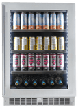 Danby Beverage Center Danby - 5.6 CuFt Integrated Beverage Center, 6 Wine Bottles & 126 Beverage Cans