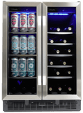 Danby Beverage Center Danby - Integrated Beverage Center, 60 Cans & 27 Wine Bottles, Active Cooling