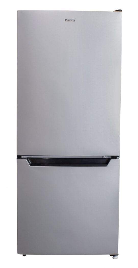 Danby Compact Danby - 4.1 CuFt Bottom Mount Compact Refrigerator, Manual Defrost, 37db