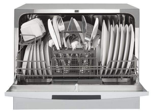Danby Dishwasher Danby 6 Place Setting Countertop Dishwasher Gray/White