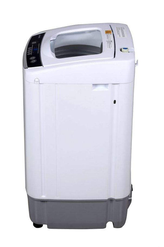Danby Ice Makers Danby Compact 0.9 Cubic Foot Top Load Washing Machine For Apartment - White