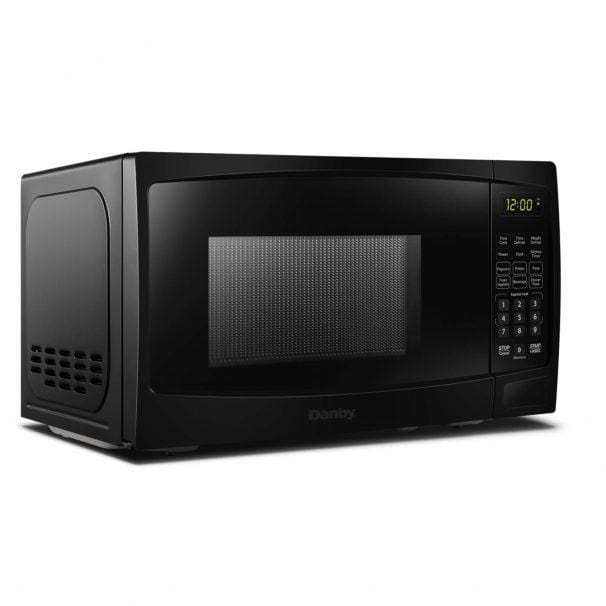 Danby Microwave Black Danby 0.7 cu ft. White Microwave with Convenience Cooking Controls (White/Black)