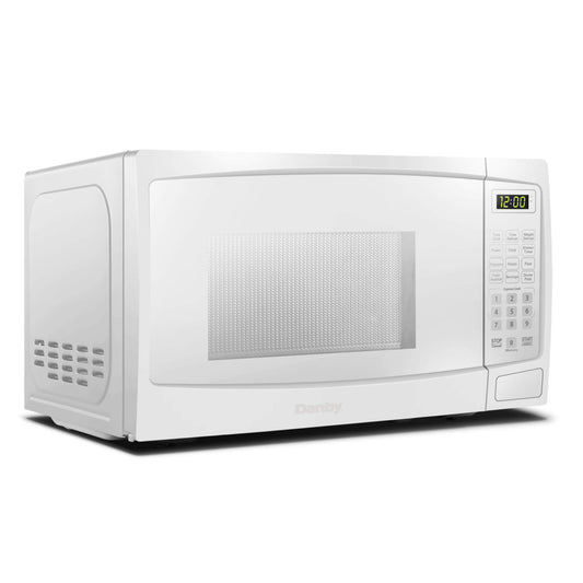 Danby Microwave White Danby 1.1 cu ft. White Microwave with Convenience Cooking Controls (White/Black)