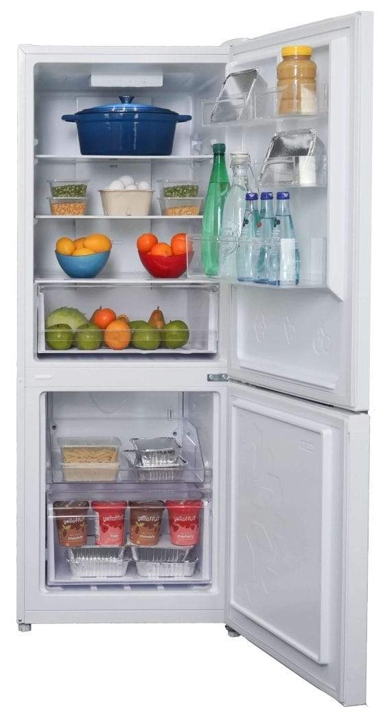 Danby Refrigerator-Freezer Danby 10 cu ft Bottom Mount Refrigerator White/Gray