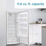 Danby Refrigerator-Freezer Danby Designer 11 cu. ft. Apartment Size Refrigerator White/Black