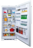Danby Refrigerator-Freezer Danby Designer 17 Cu. Ft. Apartment Size Refrigerator White/Gray