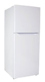 Danby Refrigerator-Freezer White Danby 10.1 cu.ft Apartment Size Refrigerator Gray/White
