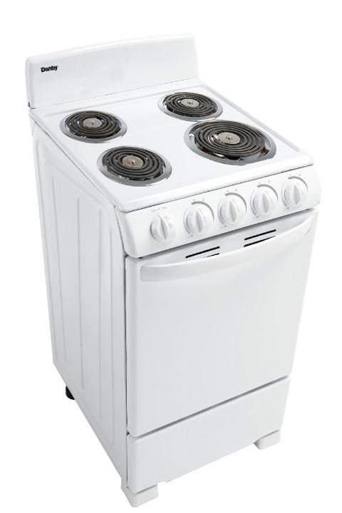 Danby Refrigerator-Freezer White Danby 20" Free Standing Electric Coil Range