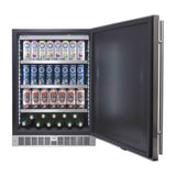 Danby Refrigerators Danby Silhouette Niagara | Silhouette Series 24 Inch Freestanding or Built-In Counter Depth Compact Refrigerator | SPRAR055D1SS