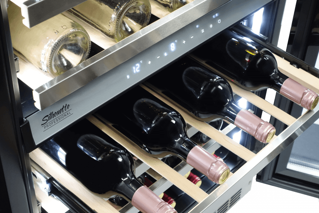 Danby Wine Cellars Danby - 51 Bottle Integrated Wine Cooler, Low-E Dual Pane Door, Pro Style Handle