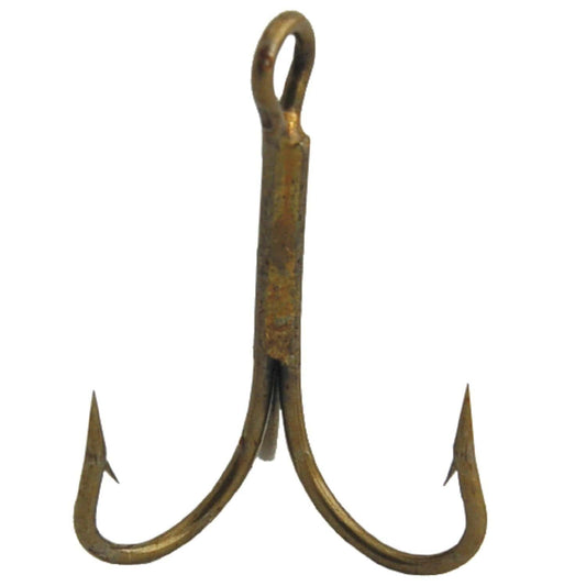 Danielson Fishing : Hooks Danielson Bronze Treble Hook Size 1/0 - Pkg of 144