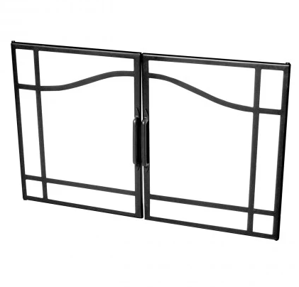 Dimplex Fireboxes & Firebox Accessories Dimplex Swing Glass Door with Black Accents for BF39DXP - BFSDOOR39BLK